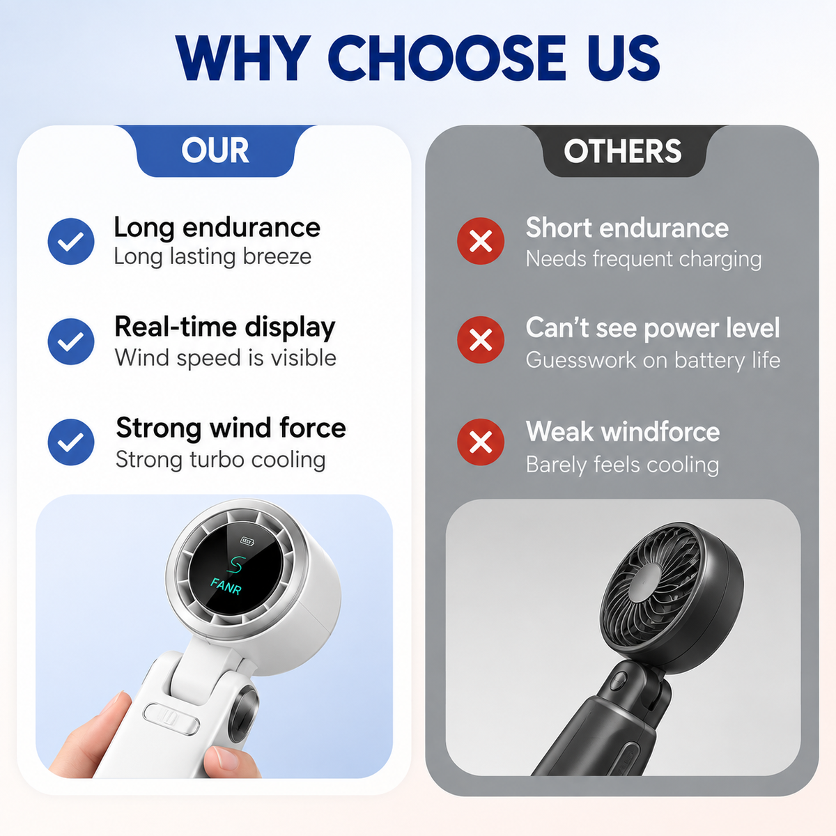 Handheld Portable Turbo Fan