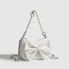 Pearl Chain Bow Handbag