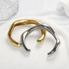 Glossy C-Shaped Elegance Bracelet